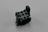 VW Audi Skoda SEAT Relay plate/holder 9-pin (black) 4H0937527
