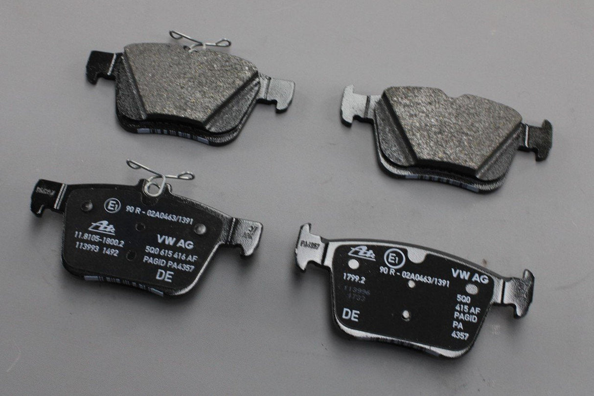 VW Golf MK7 Audi Skoda SEAT brake pad set 272x10mm (rear) 5Q0698451Q