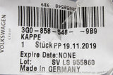 VW Audi Skoda SEAT interior rear view mirror trim (black) 3G0858548 9B9