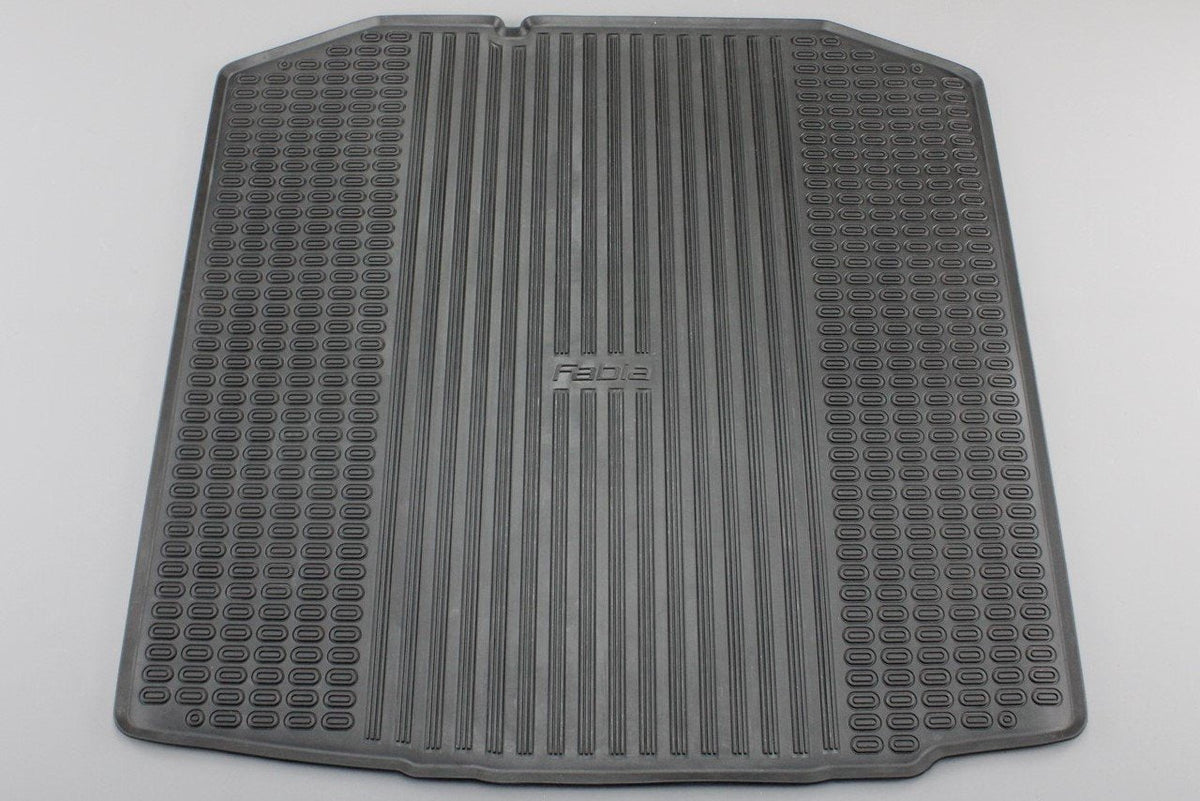 Skoda Fabia Estate 2007-2015 Rubber boot liner (Black) DCD720001, view 1