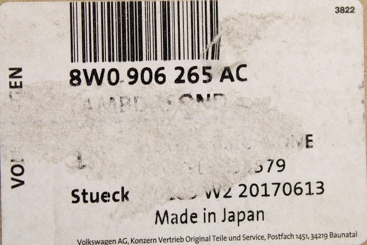 Audi A4 RS4 A6 Q5 Lambda sensor behind catalyst for 3.0TSI 8W0906265AC