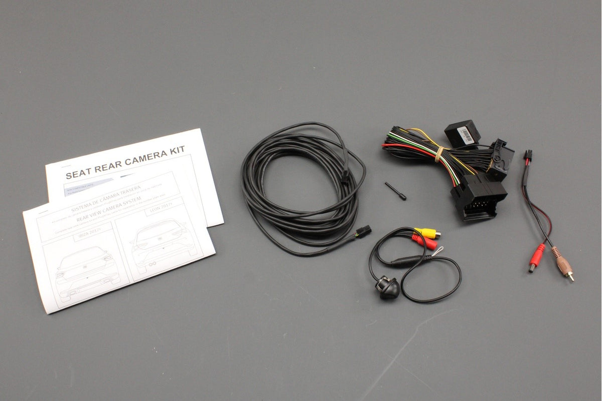 SEAT Ibiza 2018-on Leon 17-20 reversing rear view camera kit 000054731E, view 1