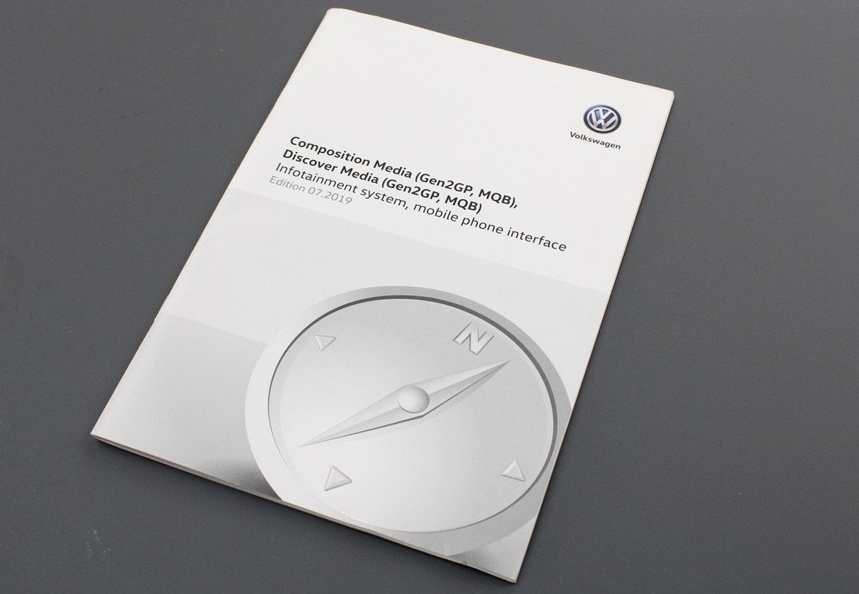 VW Composition Discover Media Gen2GP MQB instruction booklet 5G4012720AB