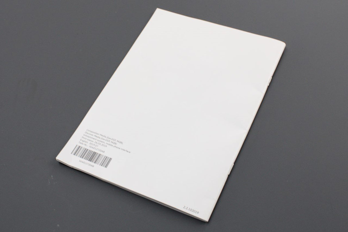 VW Composition Discover Media Gen2GP MQB instruction booklet 5G4012720AB
