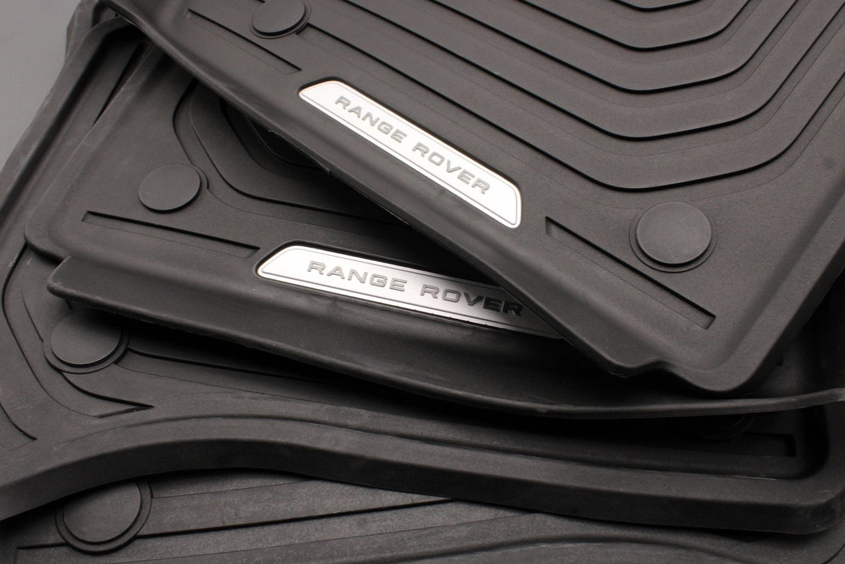Land Rover Range Rover 2022-on RHD rubber floor mat set (LWB) VPLKS0628