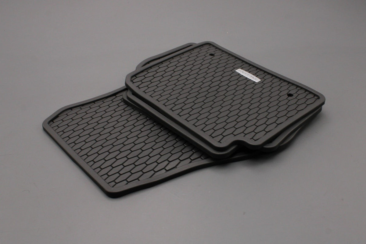 Jaguar E-Pace 2017-on RHD rubber floor mat set (6-speed manual) J9C6804, view 1