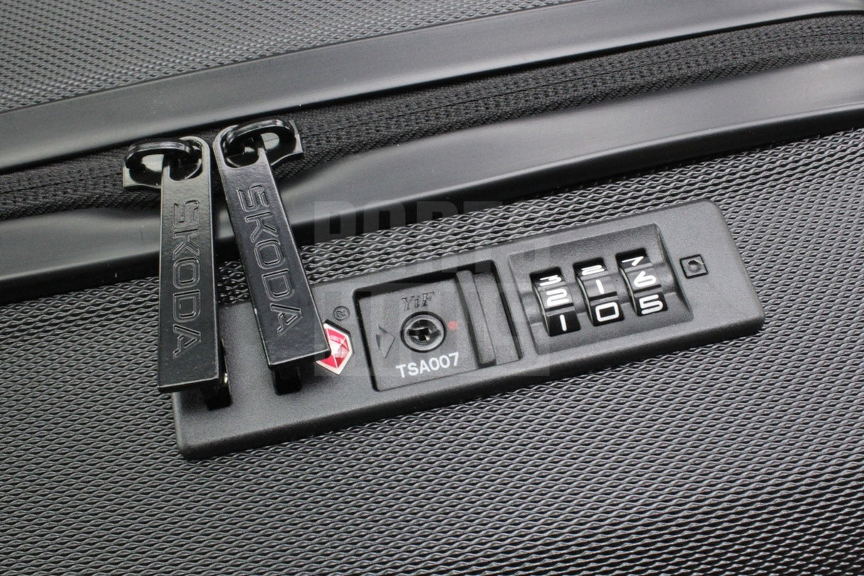 Skoda cabin luggage suitcase in black 6U0087301