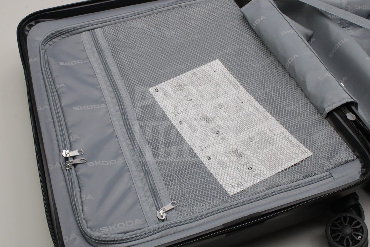 Skoda cabin luggage suitcase in black 6U0087301