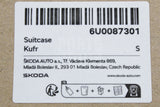 Skoda cabin luggage suitcase in black 6U0087301