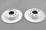 VW Golf MK5 6 Caddy Scirocco A3 Leon Octavia rear brake discs 5Q0615601F