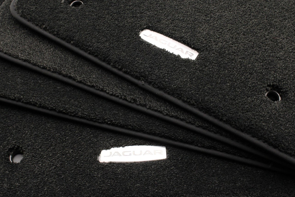 Jaguar E-Pace 2017-2021 RHD luxury carpet floor mats (6-speed manual) J9C6802PVJ