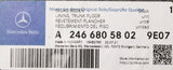 Mercedes-Benz boot floor lining A2466805802649E07