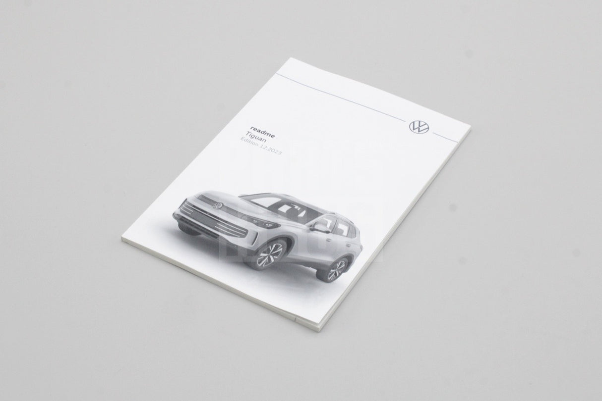 VW Tiguan 2024-on read me owners manual 571012820AB