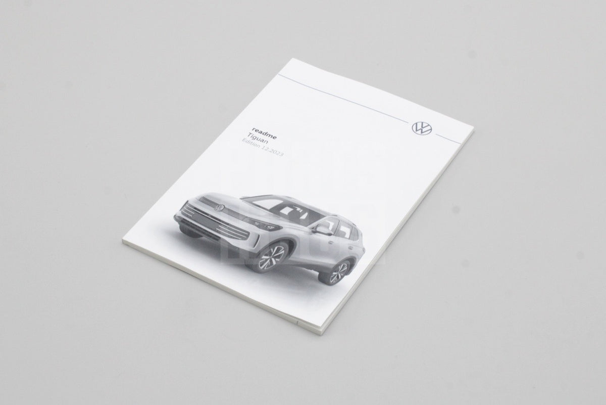 VW Tiguan 2024-on read me owners manual 571012820AB, view 1