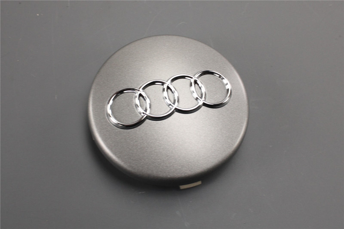 Audi A1 A2 A3 A4 A6 A8 Q3 TT alloy wheel centre cap (x1) 4B0601170 7ZJ, view 1