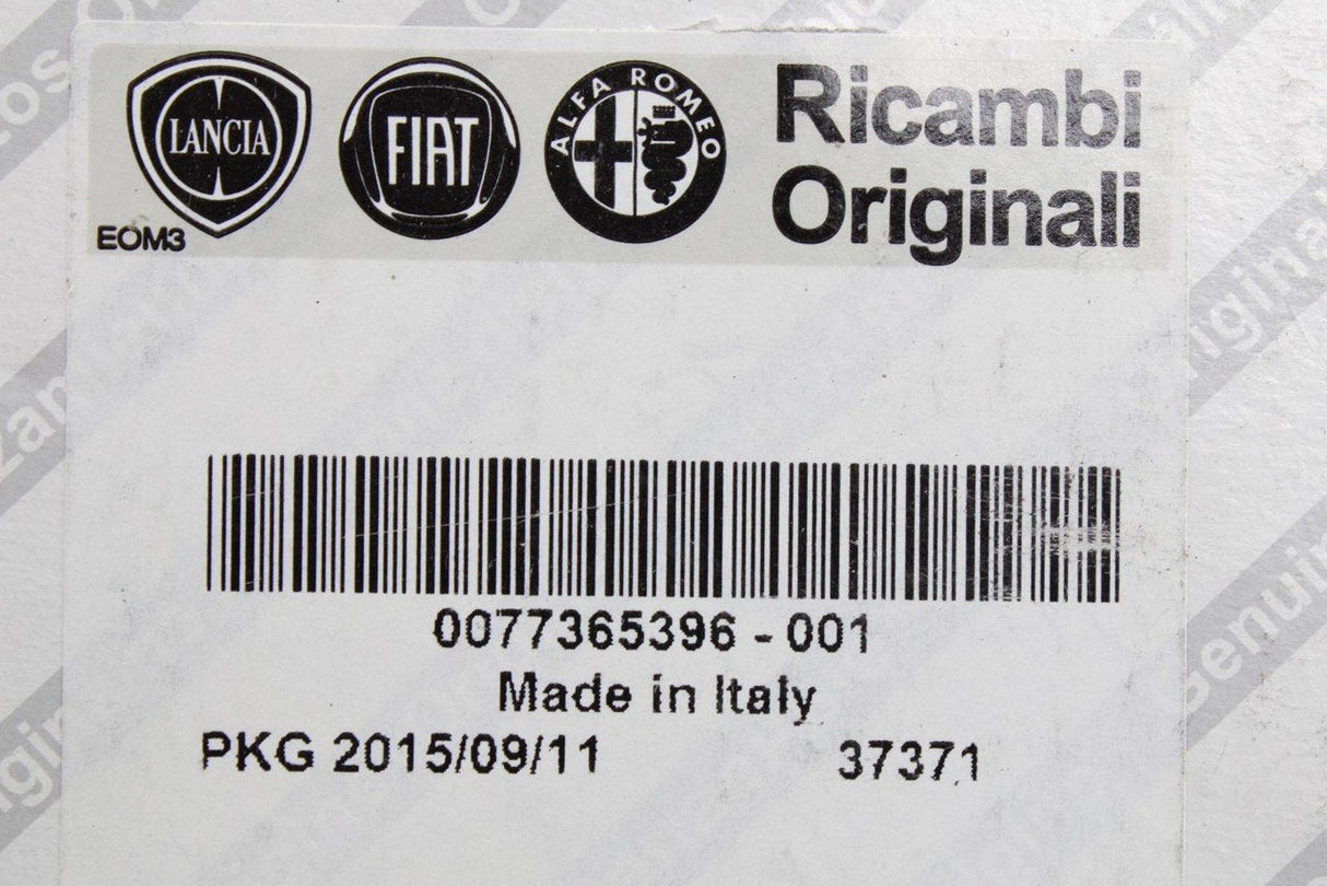 Fiat brake pad set (front) 77365396