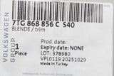 VW Transporter 2025-on seat belt guide trim (rear right) 7TG868856C S40
