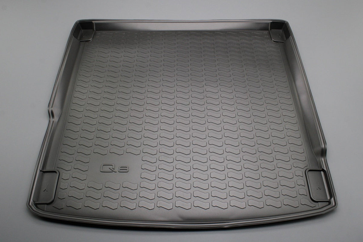 Audi Q8 hybrid 2019-on semi-rigid boot liner cargo mat 4M8061180A, view 1