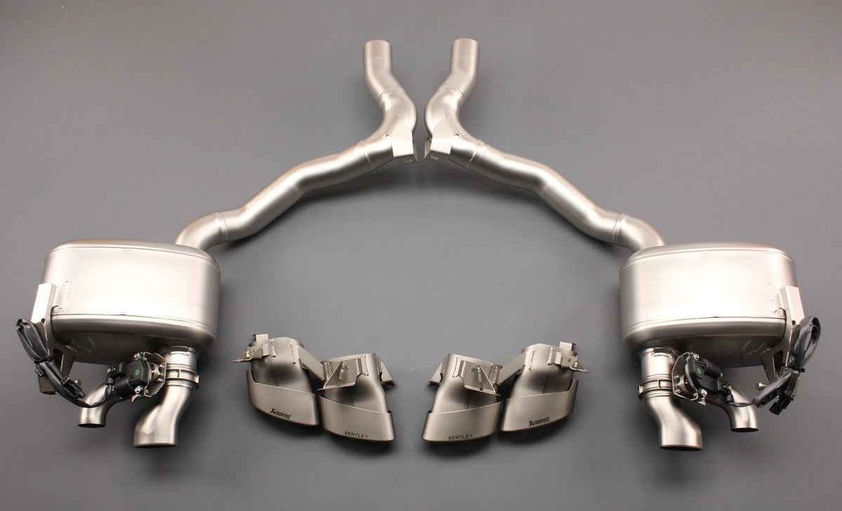Bentley Continental GT Speed W12 2018-24 akrapovic exhaust 36A601025T, view 1