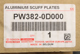 Toyota Yaris Hybrid scuff plates PW382-0D000