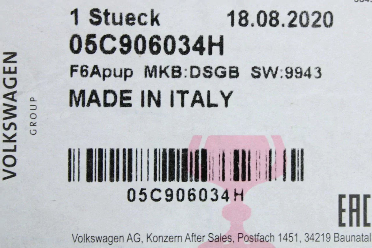 VW Polo AW SEAT Ibiza 2018-Onward ECU for petrol engine 05C906034H