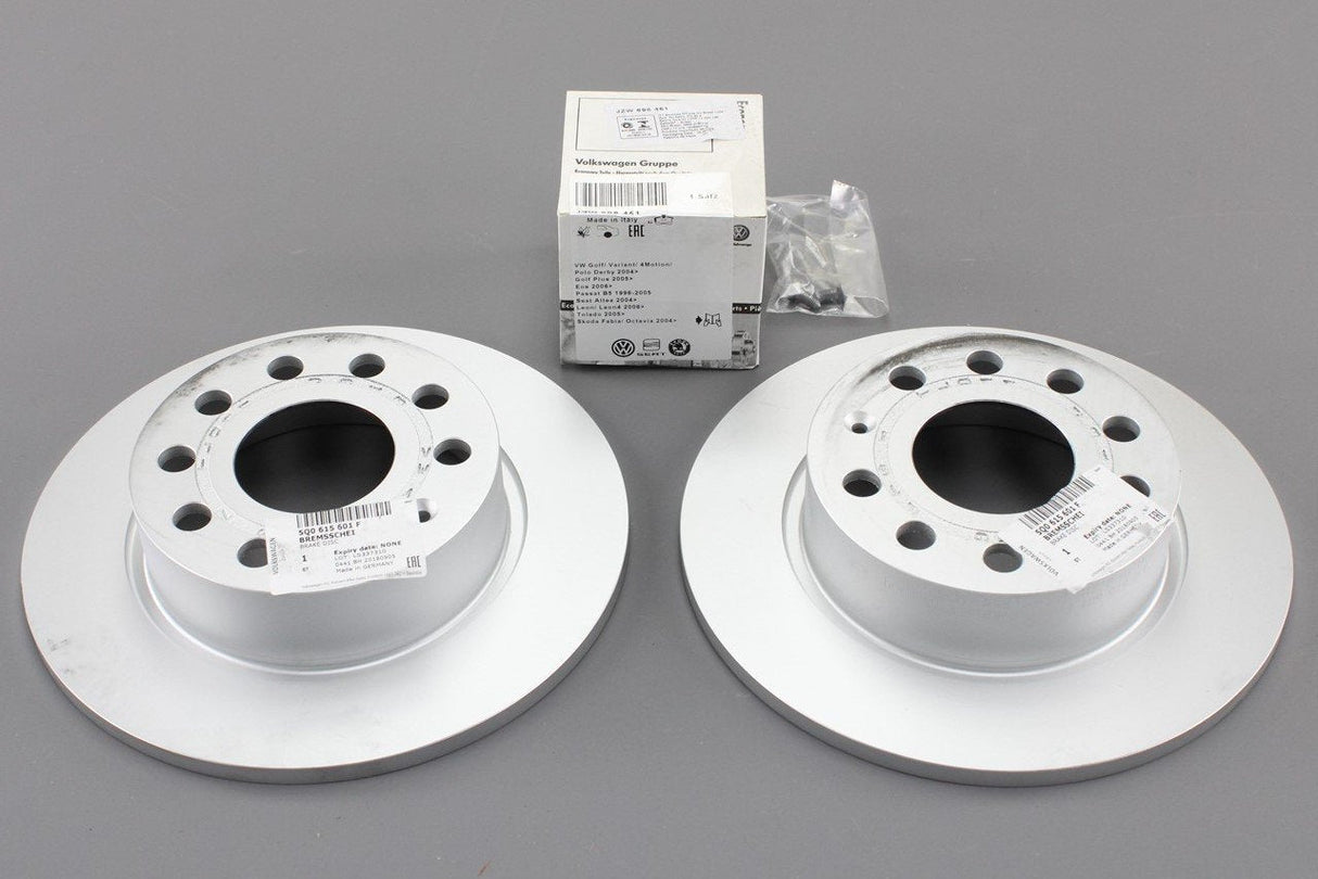 VW Audi Skoda SEAT 253mm brake discs with pads (rear) JZW698601AA