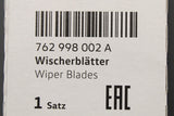 VW Touareg 2018-on RHD aerodynamic wiper blade set (front) 762998002A
