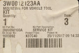 Bentley Continental GT 2004-2017 tool kit foam (lower) 3W0012123AA