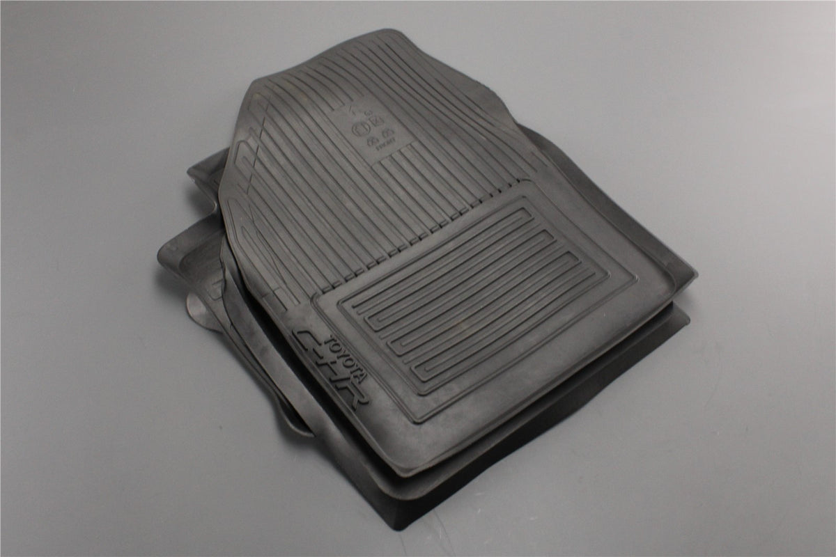Toyota C-HR RHD rubber floor mats set PW210-10007, view 1