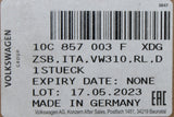 VW ID.3 2020-on RHD dashboard trim panel 10C857003F XDG