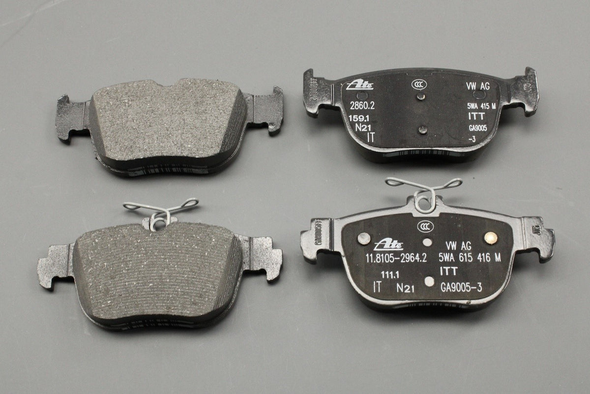 VW Golf MK8 Audi A3 Skoda SEAT Leon 2020-on brake pads (rear) 5WA698451E, view 1