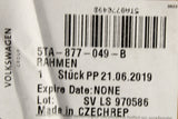VW Touran 2016-on panoramic sun roof frame 5TA877049B