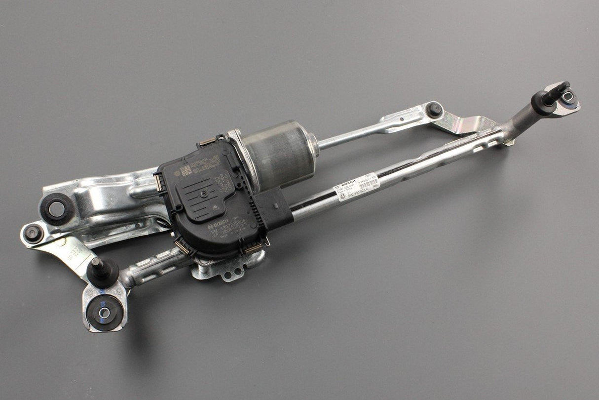 VW Golf MK8 2020-on RHD wiper motor with linkage (front) 5H2955023C