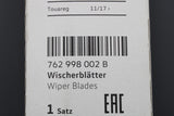 VW Touareg 2018-on RHD aerodynamic front wiper blades set 762998002B