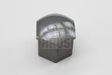 Skoda accessory 17mm grey wheel bolt cover cap set (x20) 000071215P UZ7