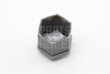 Skoda accessory 17mm grey wheel bolt cover cap set (x20) 000071215P UZ7