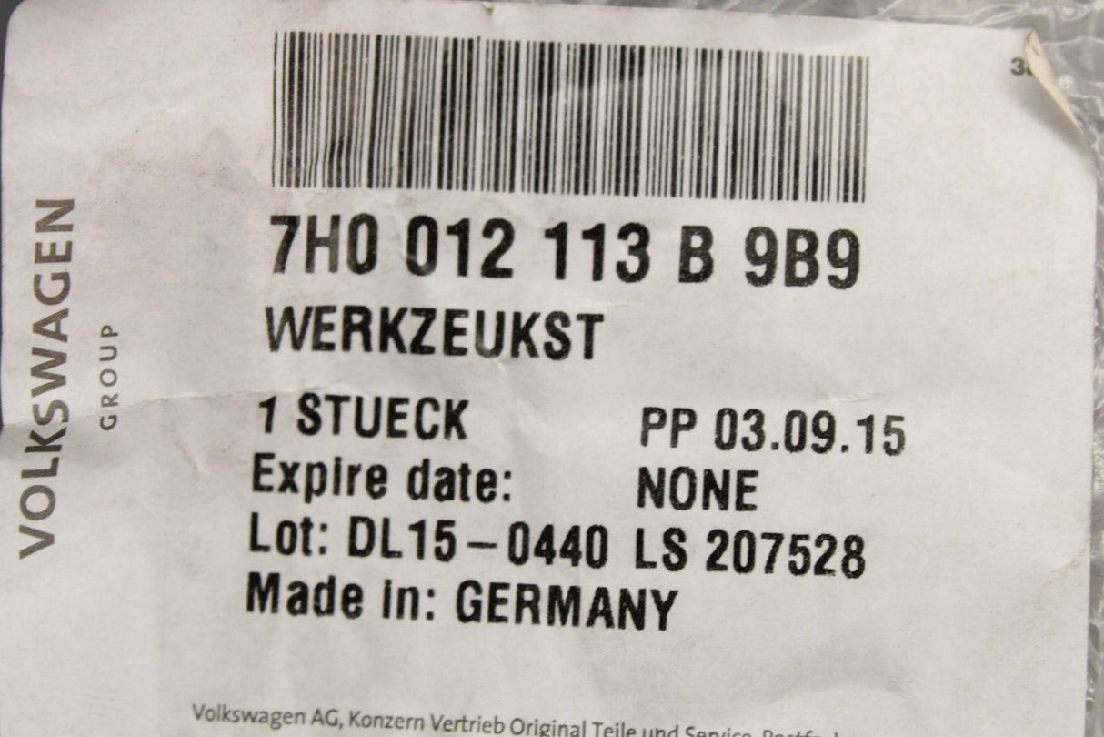 VW Transporter T5 T6 T6.1 tool box 7H0012113B 9B9