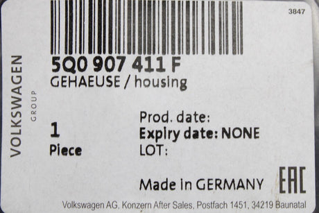 VW Audi Skoda SEAT Protective ECU housing guard cover 5Q0907411F