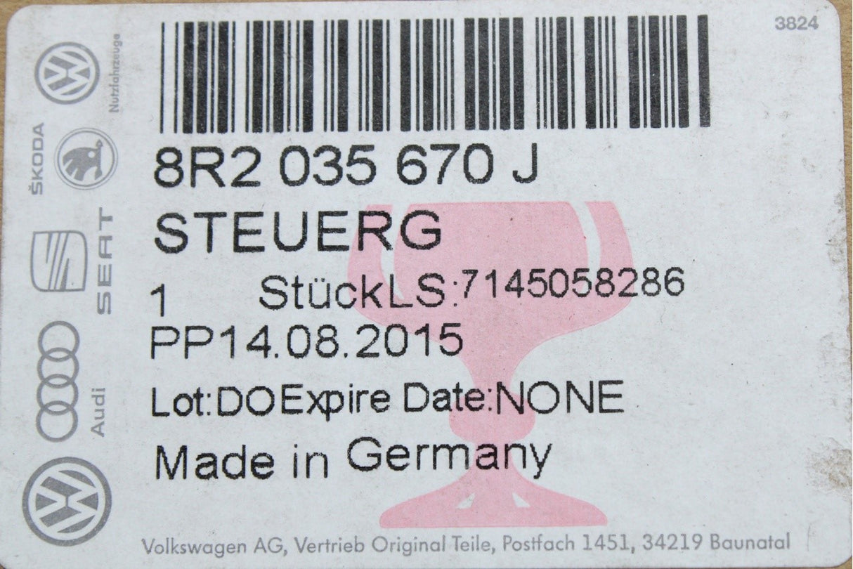 Audi A4 S4 RS4 A5 S5 RS5 Q5 RHD multimedia MMI control unit 8R2035670J