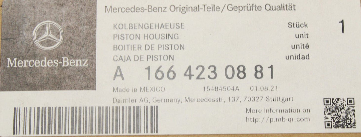 Mercedes-Benz AMG brake caliper A1664230881