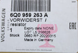 VW Polo Audi Skoda SEAT Ibiza heater blower motor resistor 6Q0959263A