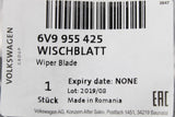 Skoda Fabia Estate 6V 2016-21 rear screen wiper blade 6V9955425
