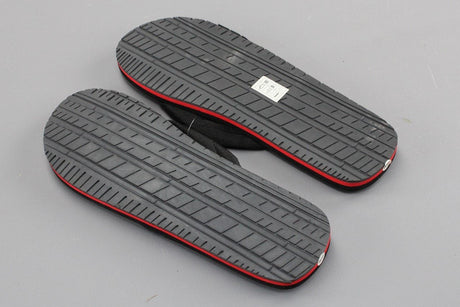 VW GTI collection flip flops in black/red (size 11/12) 5KA084350D