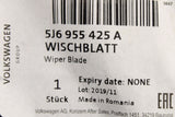 Skoda Fabia 2011-15 rear screen wiper blade 5J6955425A