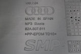 Audi A1 2019-on front bumper lower under guard cover
