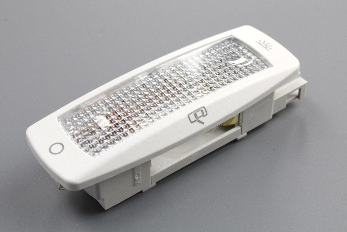 VW Skoda SEAT interior reading light pearl grey (rear) 5N0947291C Y20, view 1