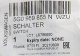 VW Passat SEAT Leon electric window switch (front, left) 5G0959855N WZU
