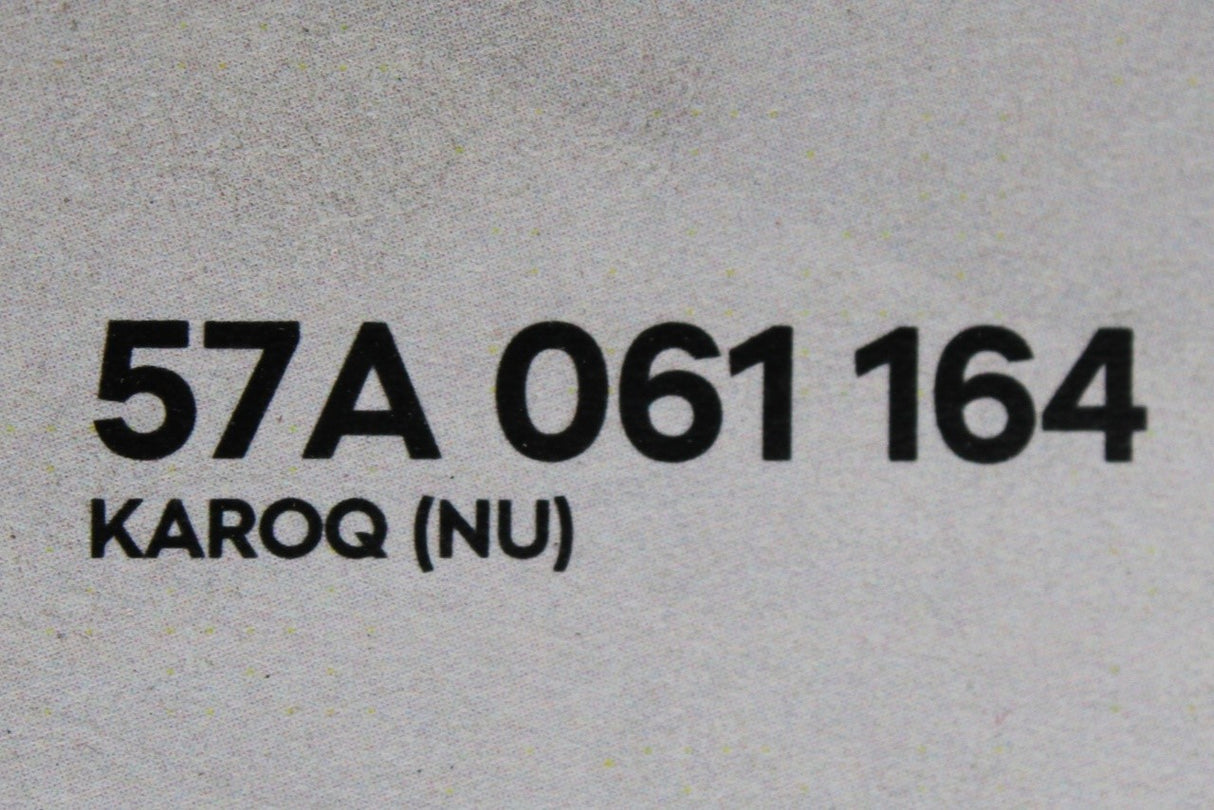 Skoda Karoq 2018-on foldable boot lugagge protection liner 57A061164