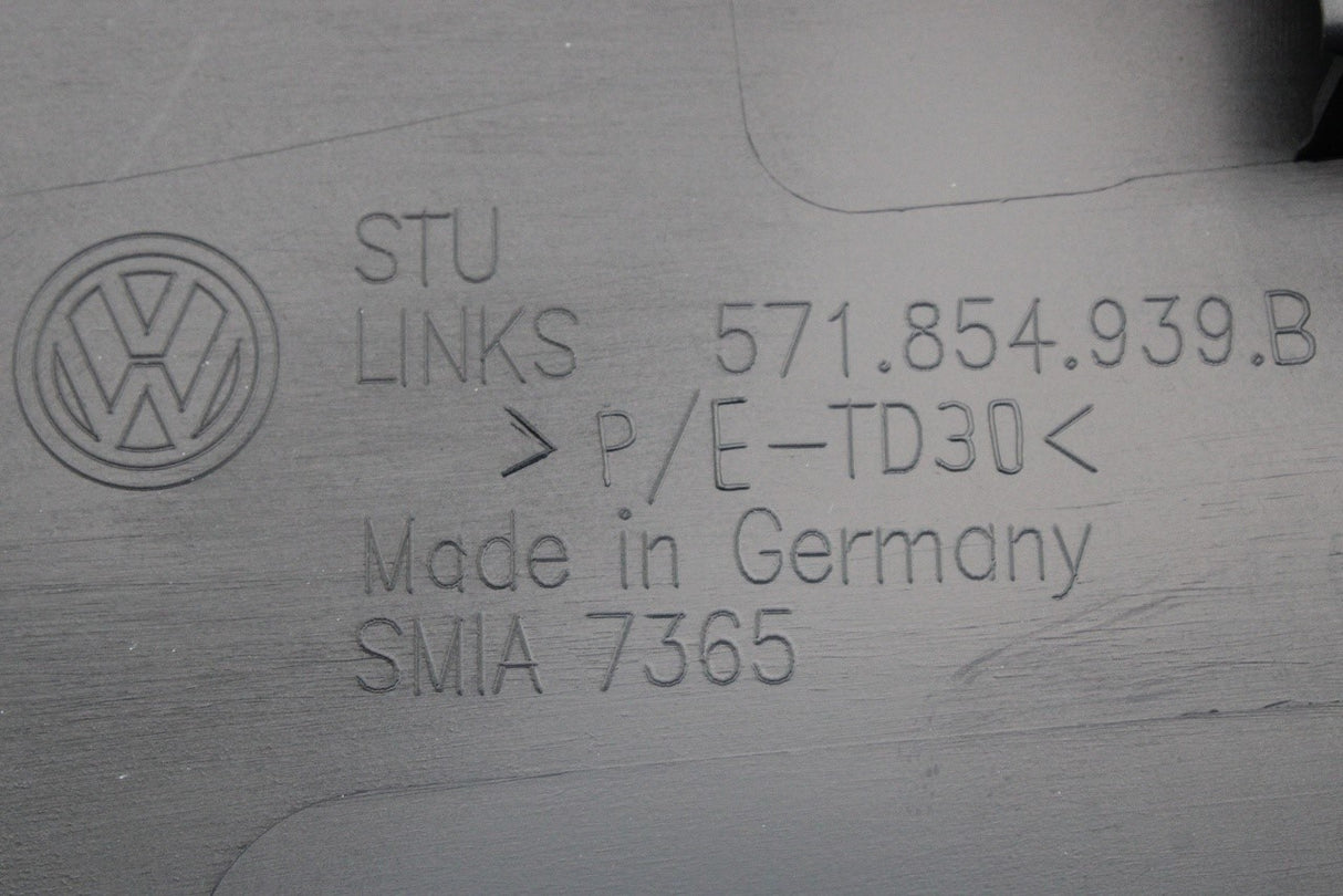 VW Tiguan 2024-on front lower door moulding (left) 571854939B GRU