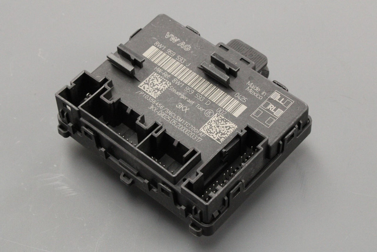 Audi Q5 SQ5 2017-on front door control module (drivers) 8W1959593J, view 1